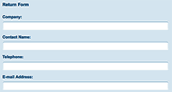 Calibration Quotation Request