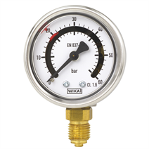 Rohrfedermanometer mit Schaltkontakten