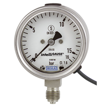 Rohrfedermanometer mit Ausgangssignal